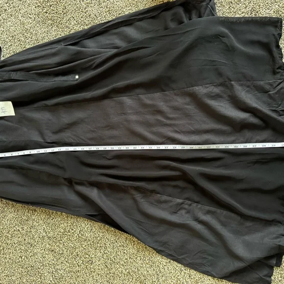 Miilla Clothing Black Maxi Skirt with Flowing Panels - Picture 11 of 13